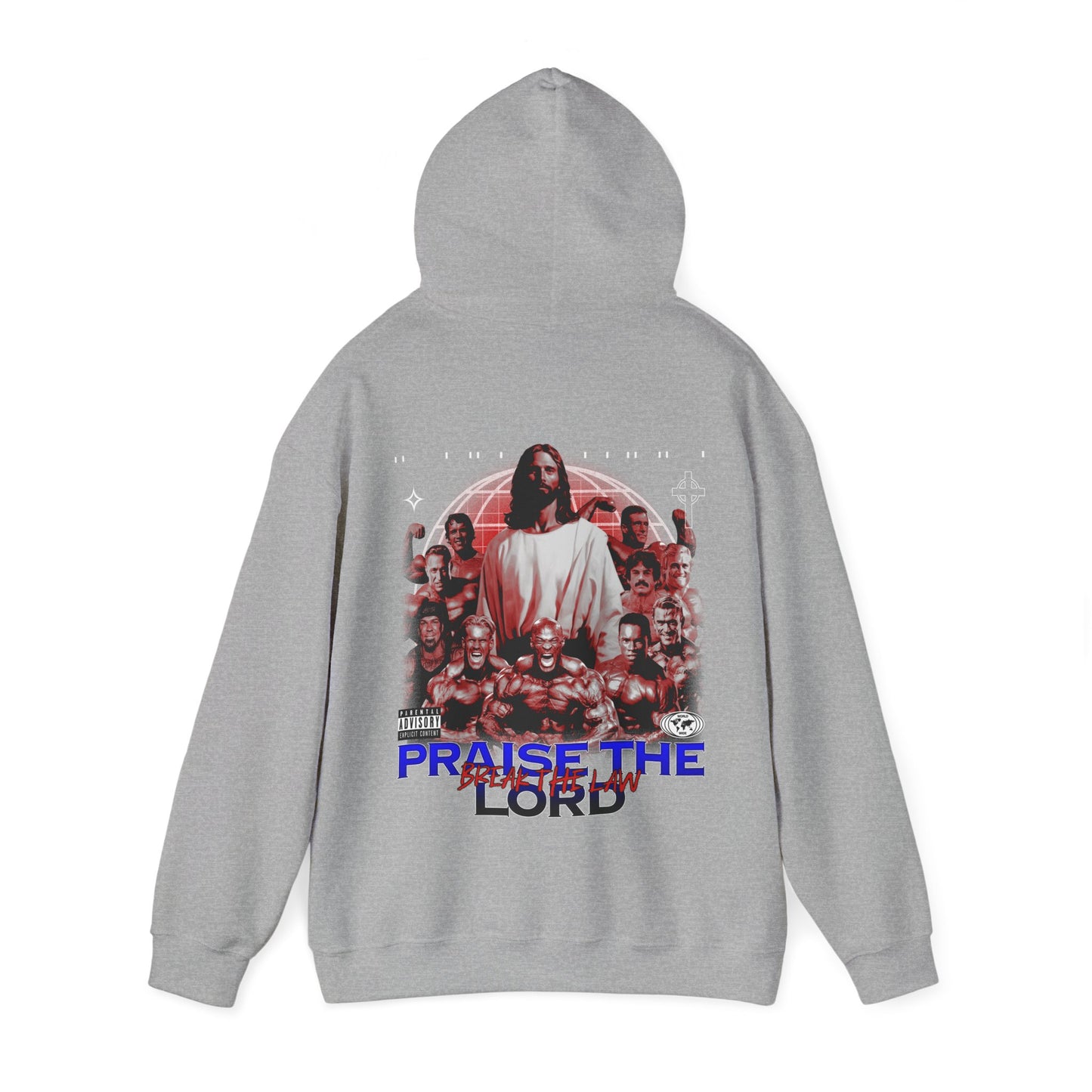 Praise the Lord, Break the law Hoodie