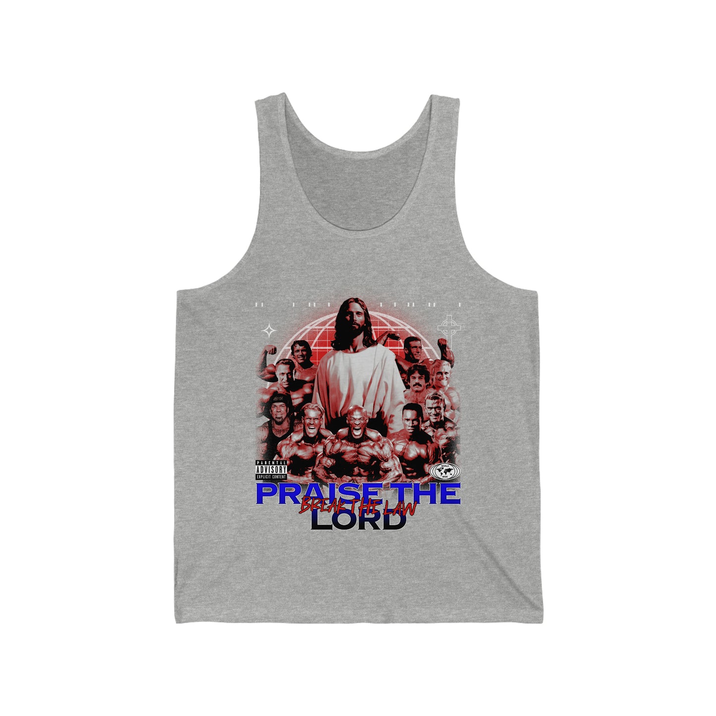 Praise the Lord, Break the Law Tank Top