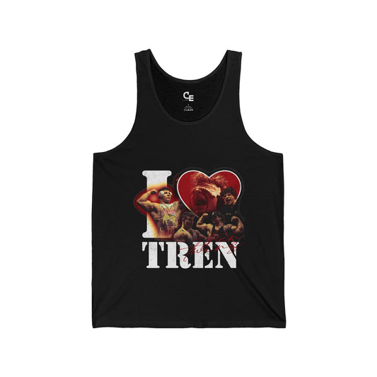 I LOVE TREN "Tren Twins" Tank-Top