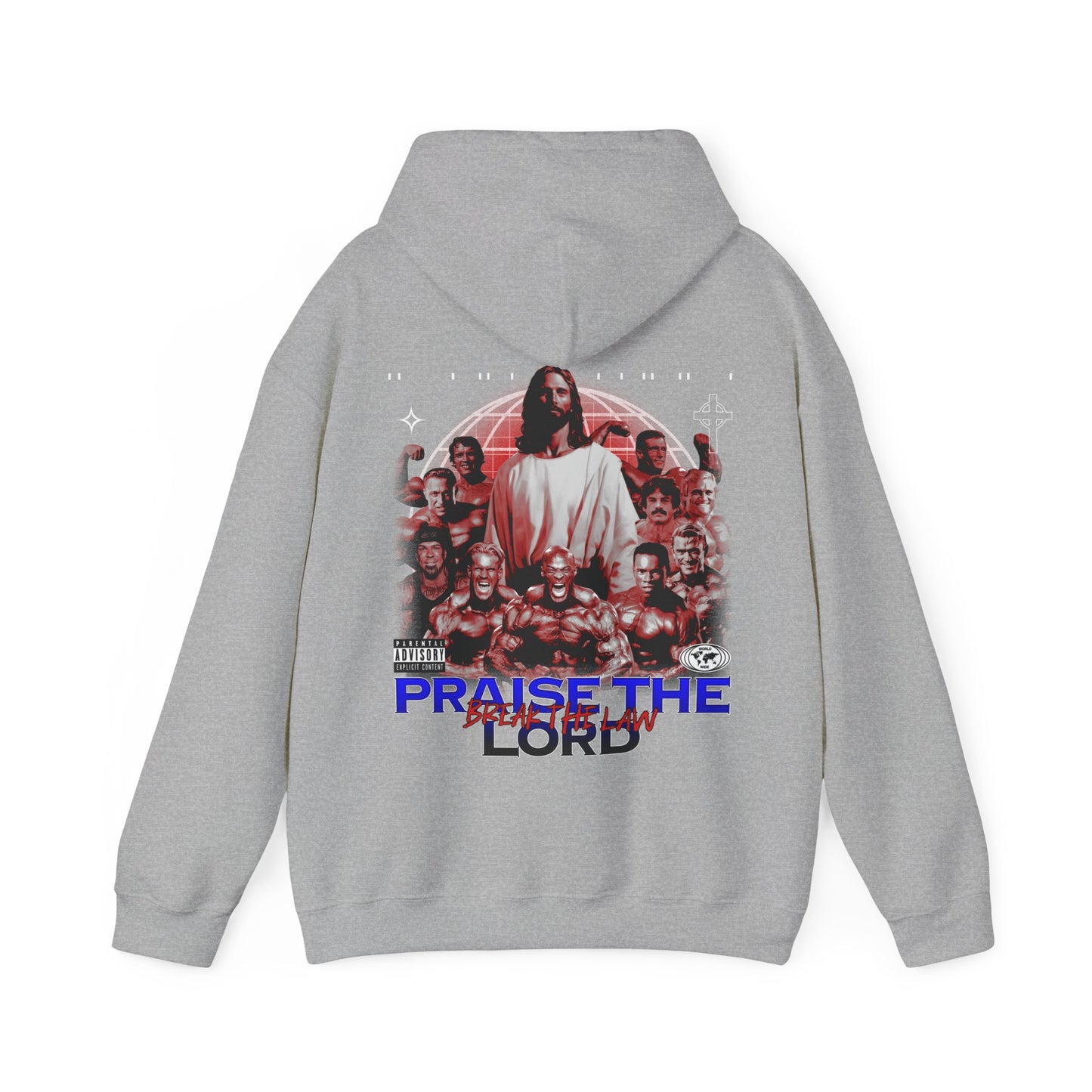 Praise the Lord, Break the law Hoodie