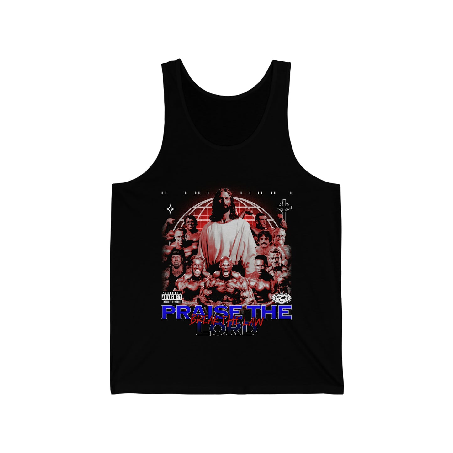 Praise the Lord, Break the Law Tank Top