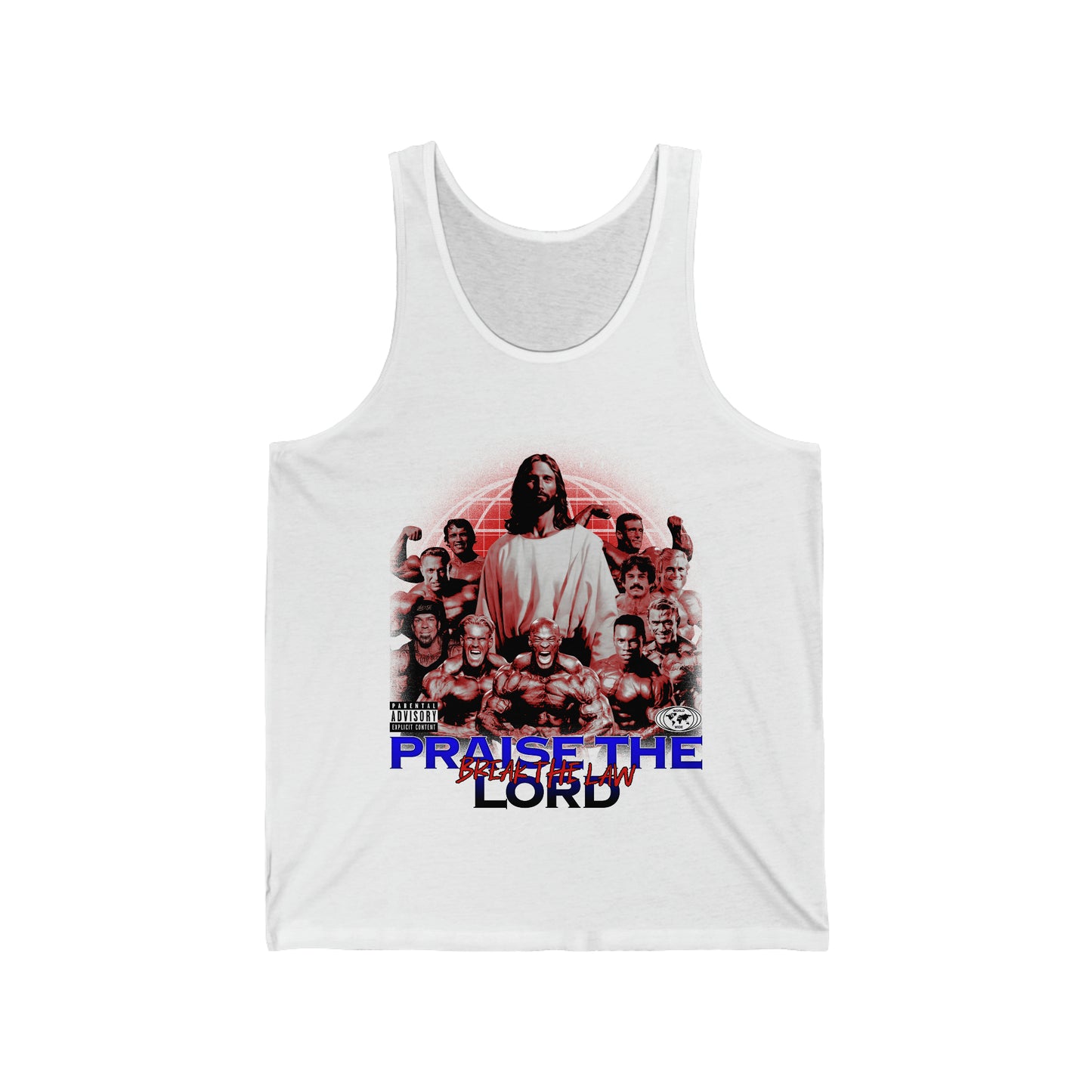 Praise the Lord, Break the Law Tank Top