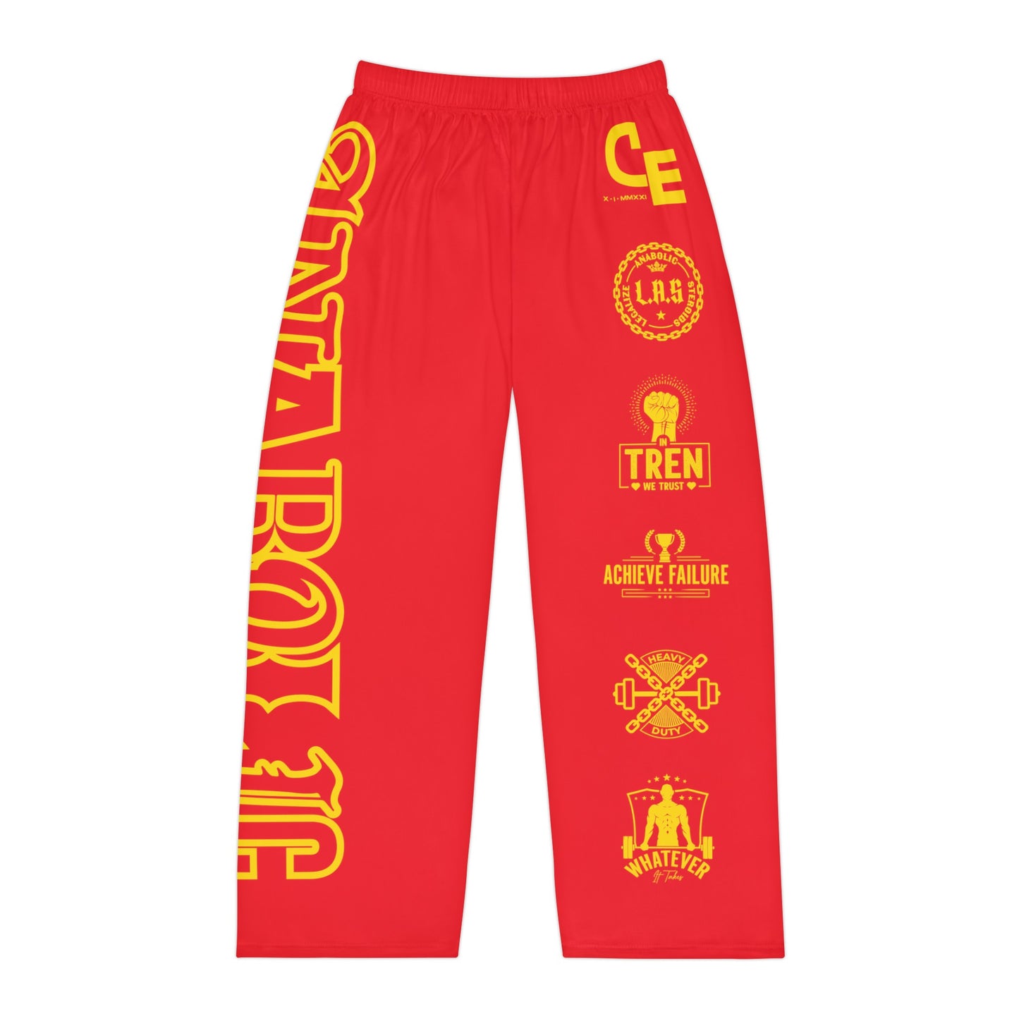 Anabolic Leg Day Pants (Ver: Red)